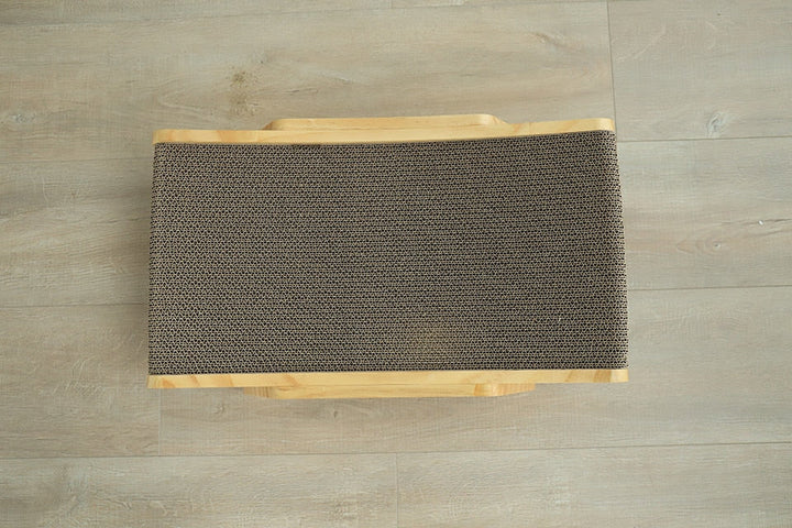The 3-in-1 Cat Scratching Post and Lounger - ClawLounge™-Nora Luxe