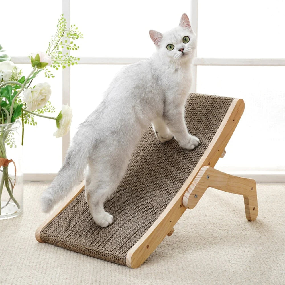 The 3-in-1 Cat Scratching Post and Lounger - ClawLounge™-Nora Luxe