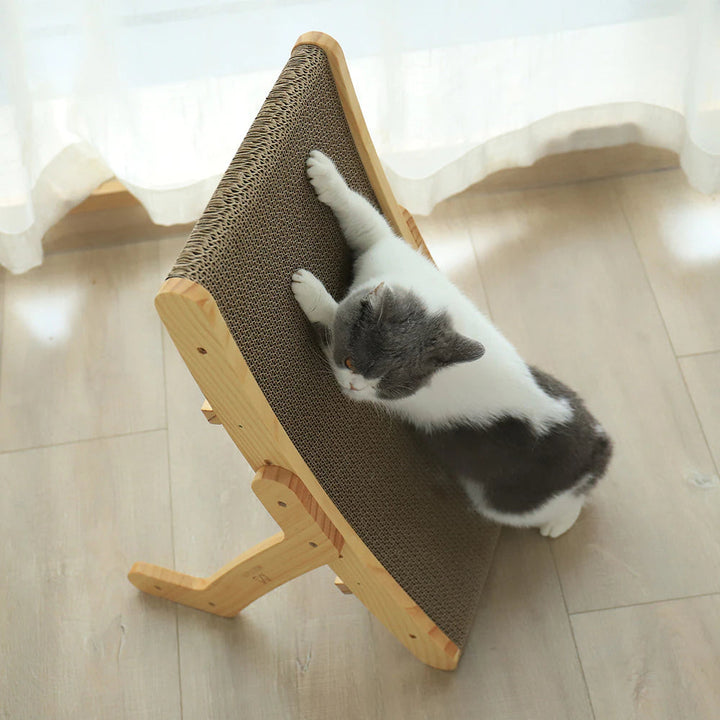The 3-in-1 Cat Scratching Post and Lounger - ClawLounge™-Nora Luxe