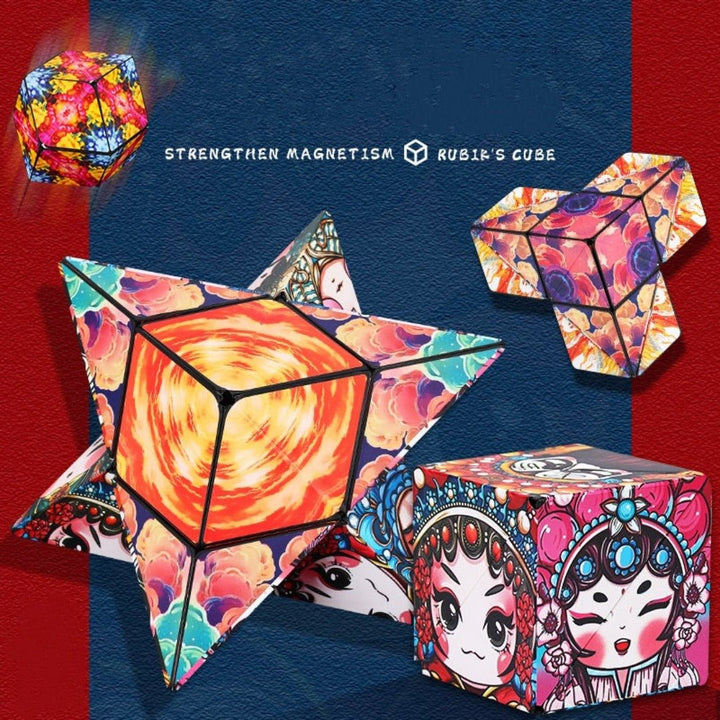 The Magnetic Creation Cube - ShapeShift-Version 1-Nora Luxe