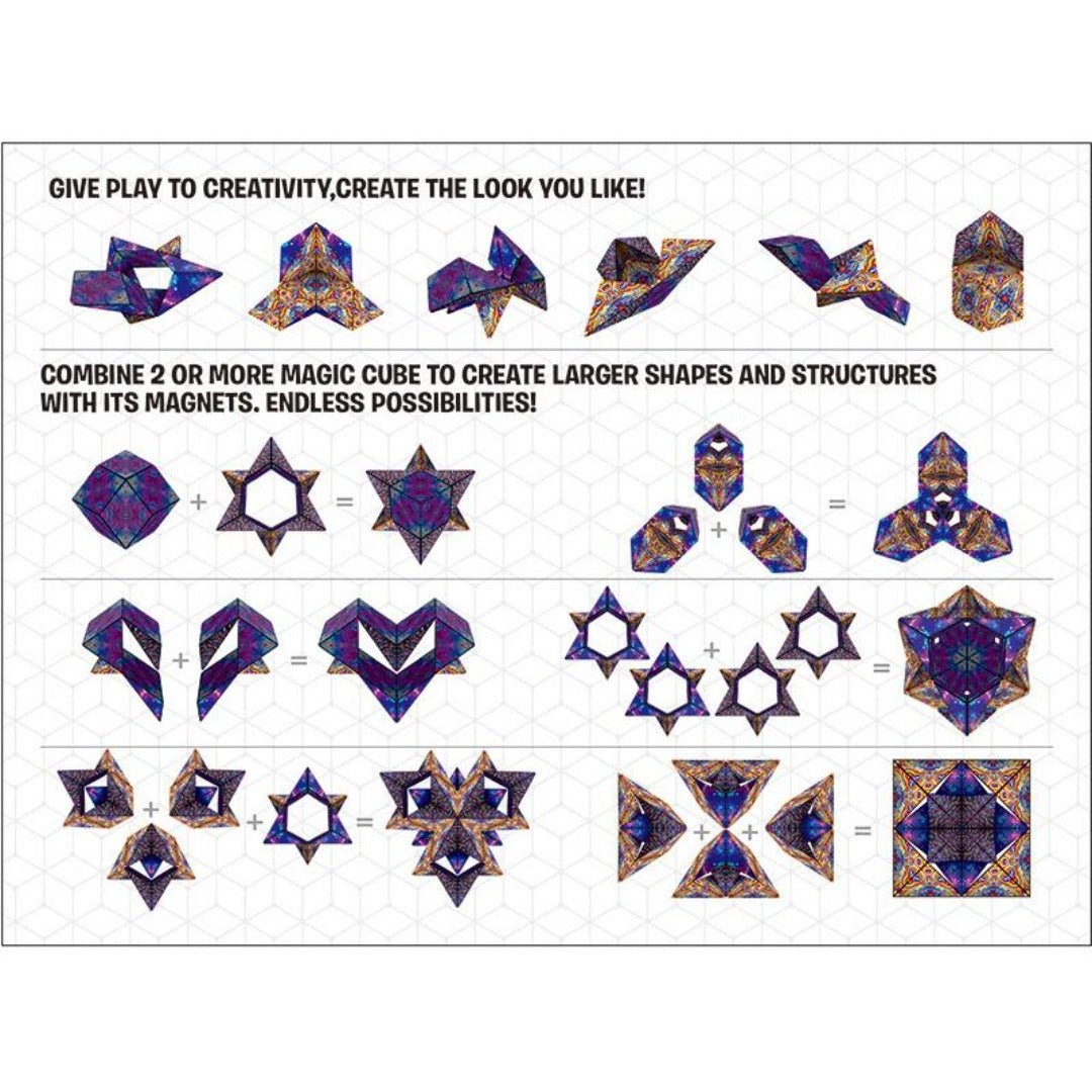 The Magnetic Creation Cube - ShapeShift-Version 1-Nora Luxe