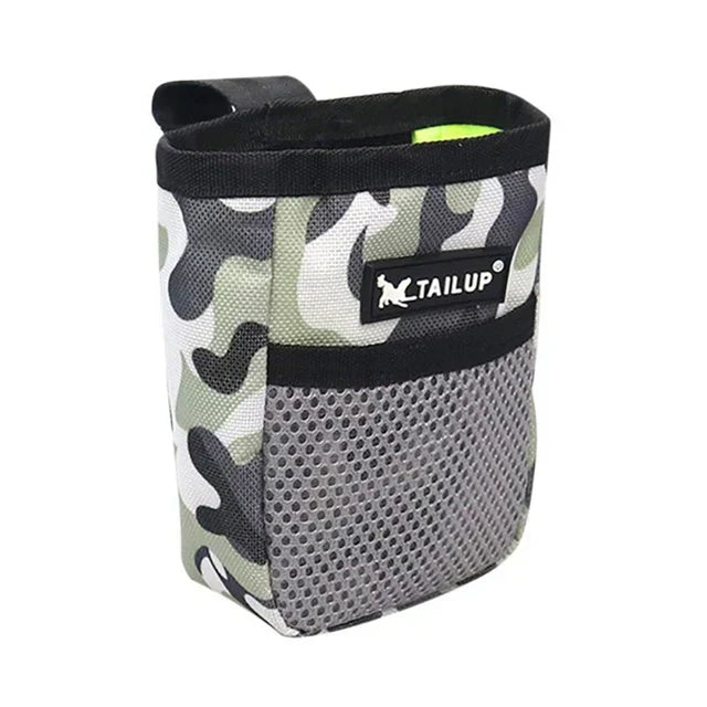 The Practical Hip Bag for Animal Training - PawTrainer-Grey-Nora Luxe