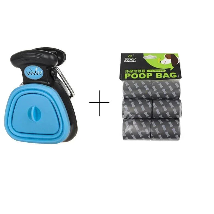 The Ultimate Pooper Scooper + FREE 1 Pack of Biodegradable Bags - PooPal-Blue-S-Nora Luxe