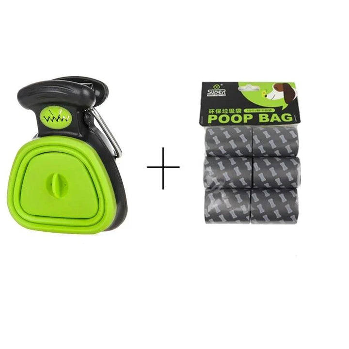 The Ultimate Pooper Scooper + FREE 1 Pack of Biodegradable Bags - PooPal-Blue-S-Nora Luxe