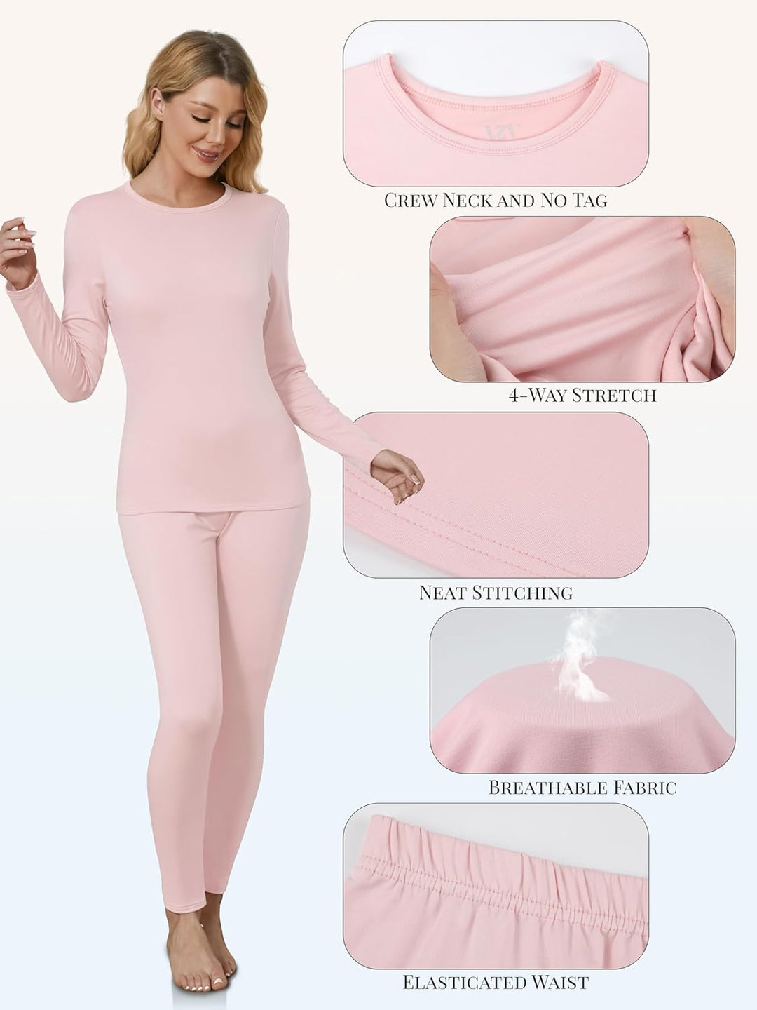 Thermal Underwear for Women - Sophie-Black-XS-Nora Luxe