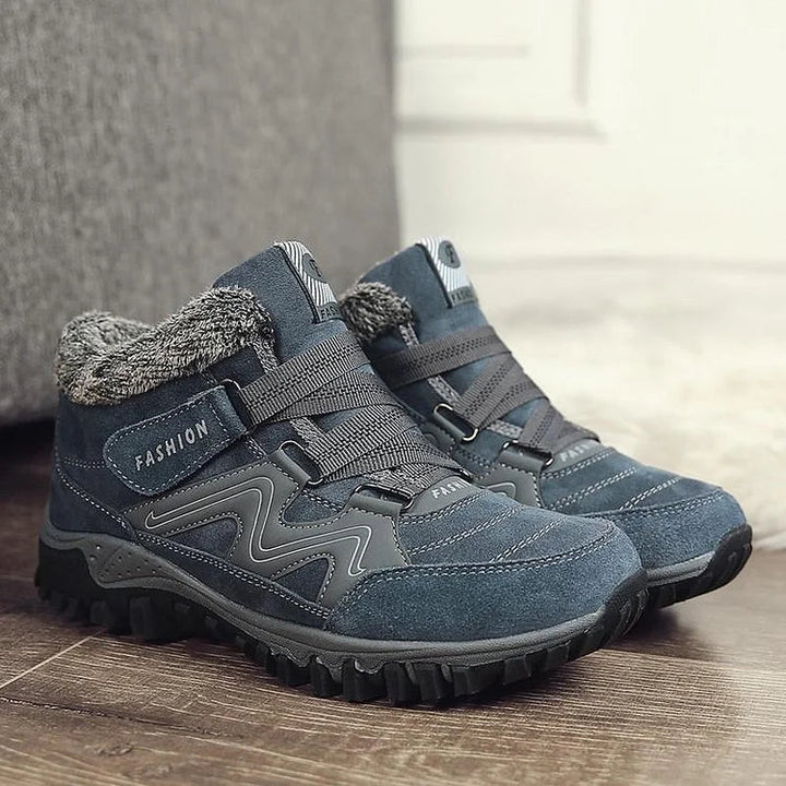 Thermal Unisex Hiking Shoes - AlpineWarm-Black-3-Nora Luxe