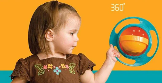 Tilt and Leak-Free Gyrocom - SpinSnack-Green-Nora Luxe