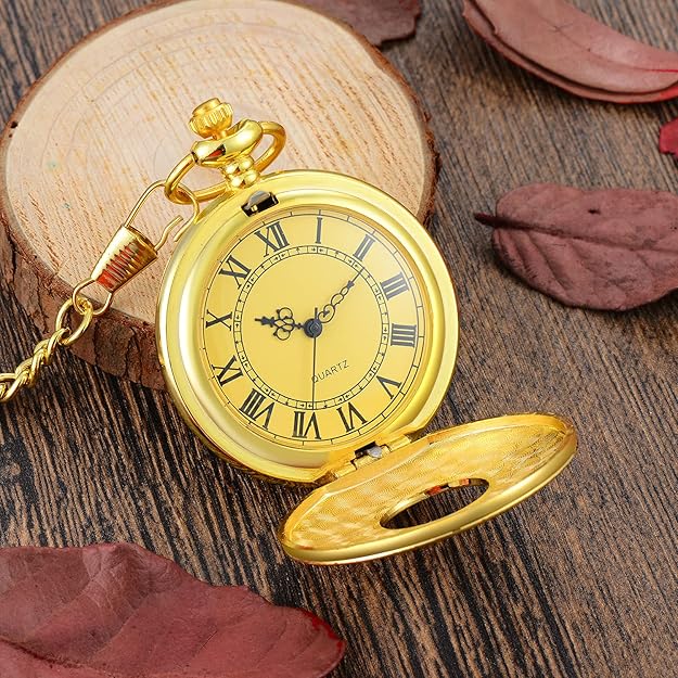 Timeless Vintage Pocket Watch - Kevin-Bronze-Nora Luxe