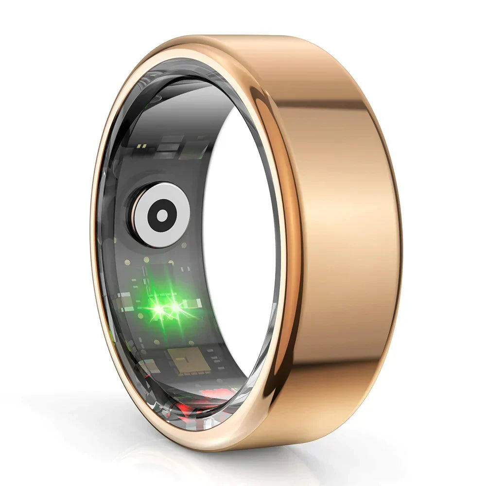 Titanium Health Tracker Ring - VitaRing-Gold-18.1mm = 0.713 inches-Nora Luxe