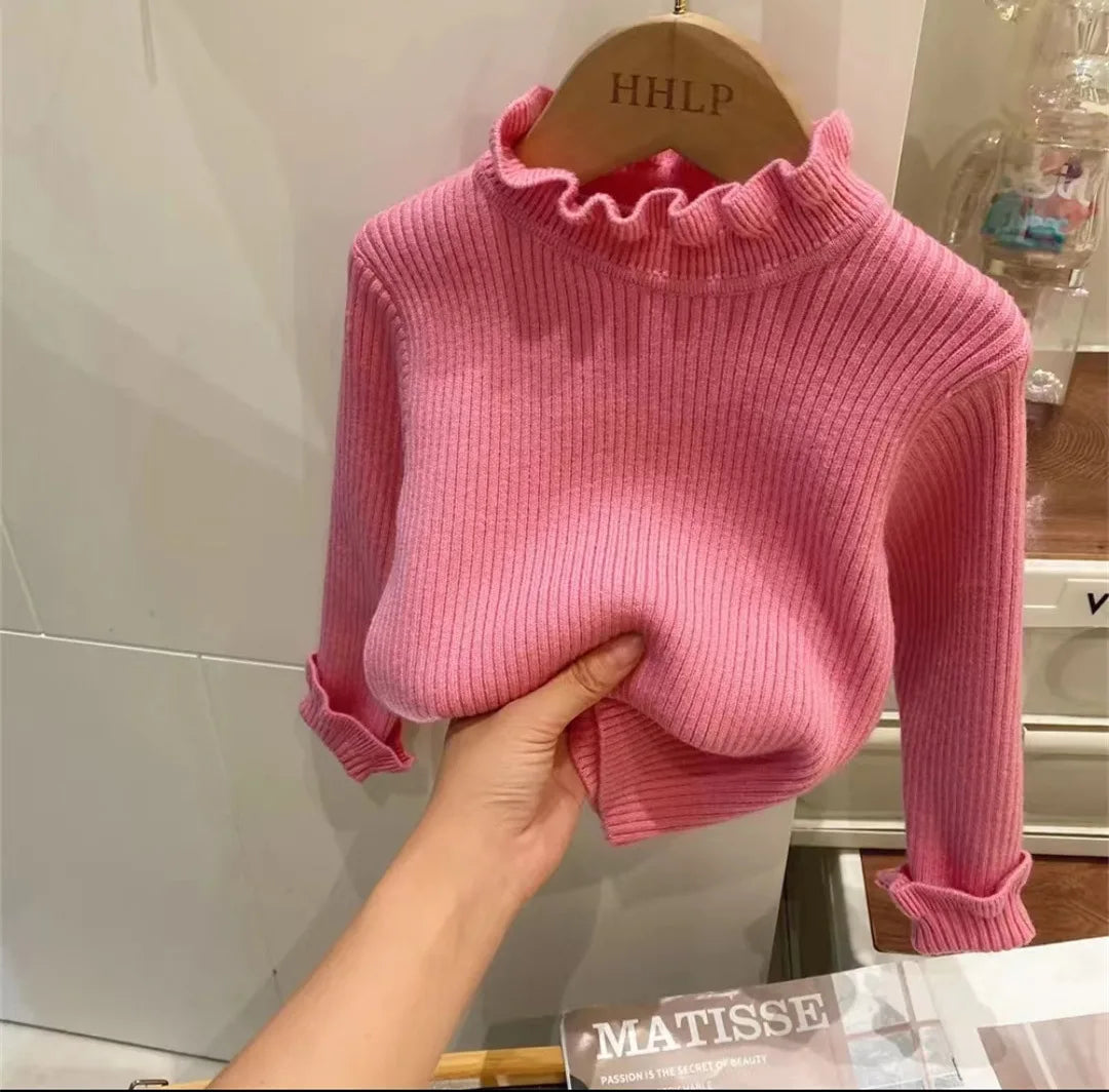 Toddler Cotton Sweater – Soft and Comfortable Toddler Clothing-Pink-80 for 12-18 Months-Nora Luxe