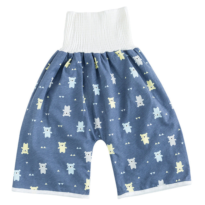 Toddler Potty Training Pants - PotjePro-Shorts-Blue Bears-M (0-3 years)-Nora Luxe