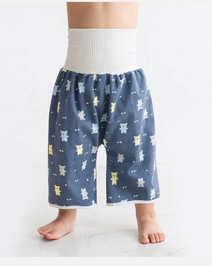 Toddler Potty Training Pants - PotjePro-Shorts-Pink Dogs-M (0-3 years)-Nora Luxe