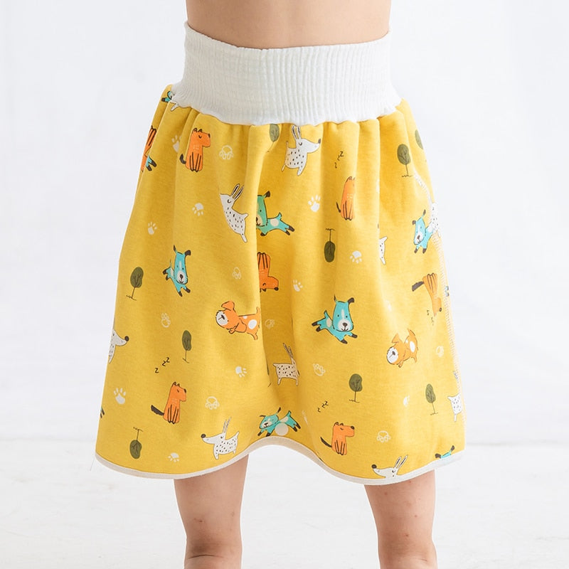 Toddler Potty Training Pants - PotjePro-Shorts-Pink Dogs-M (0-3 years)-Nora Luxe