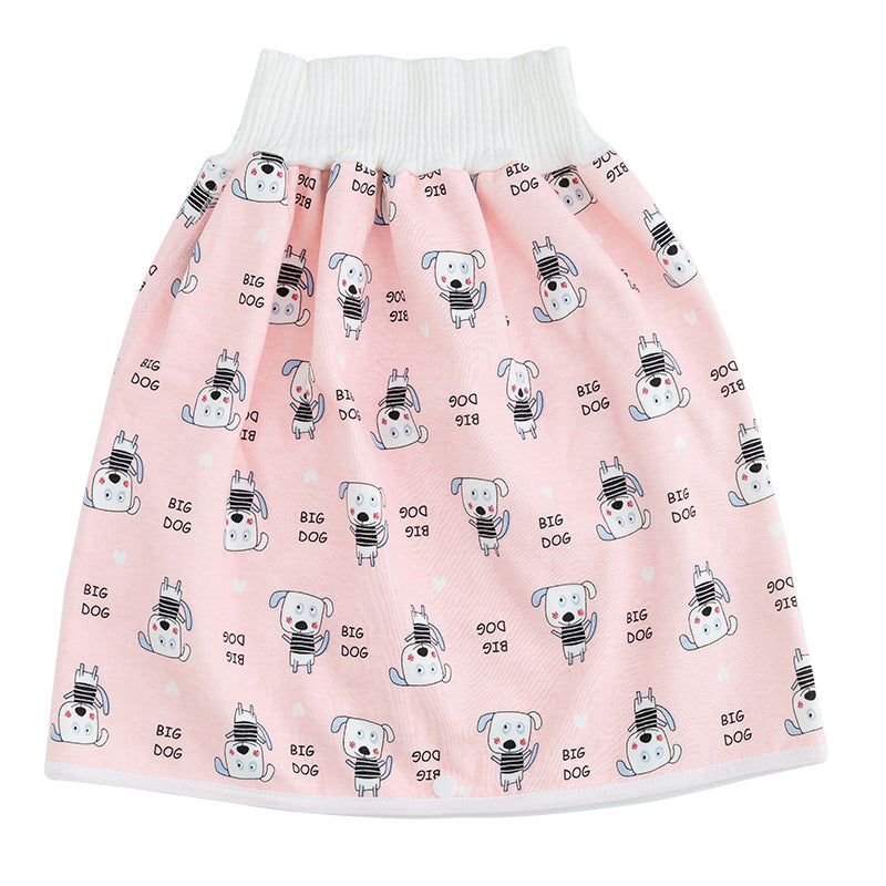 Toddler Potty Training Pants - PotjePro-Skirt-Pink Dogs-M (0-3 years)-Nora Luxe