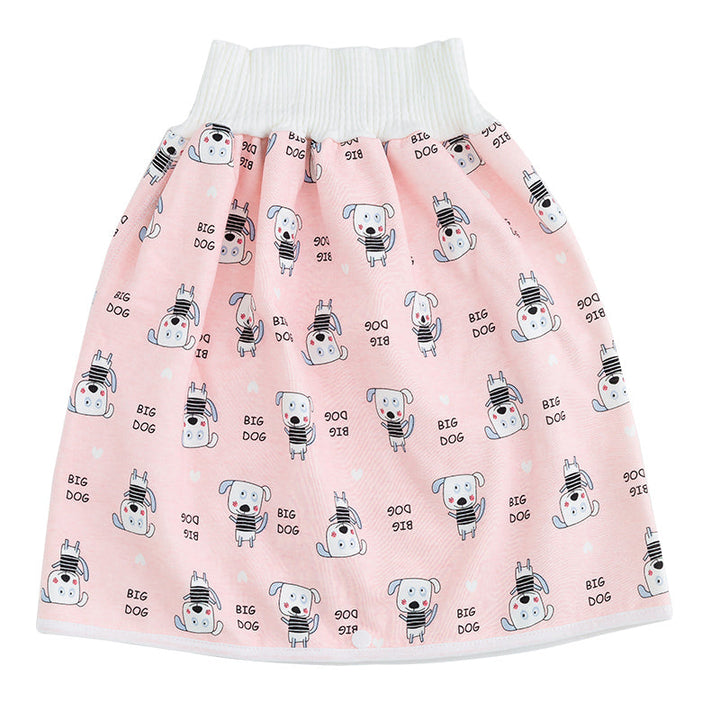 Toddler Potty Training Pants - PotjePro-Skirt-Pink Dogs-M (0-3 years)-Nora Luxe