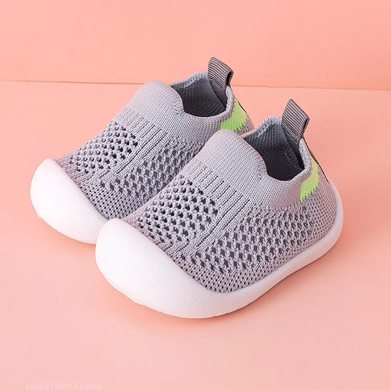 Toddler shoes - PlayStep Sneakers-Gray-13 (9-12 Months)-Nora Luxe