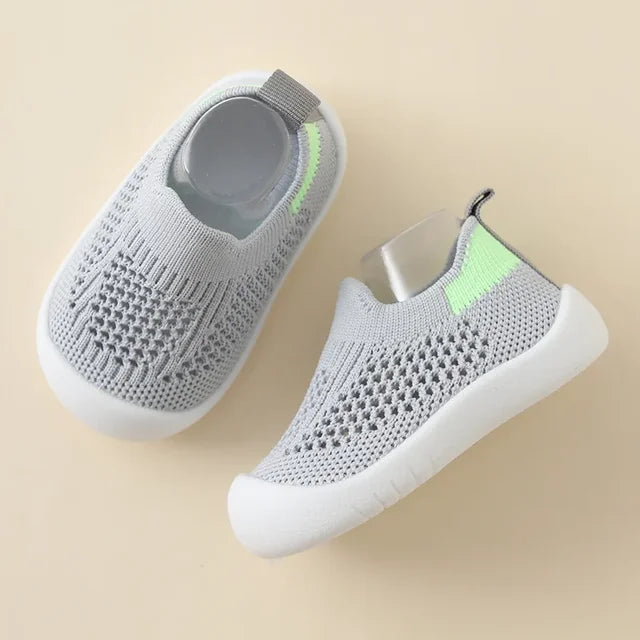 Toddler shoes - PlayStep Sneakers-Gray-13 (9-12 Months)-Nora Luxe