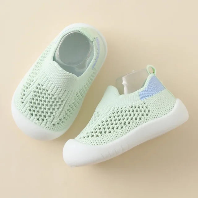 Toddler shoes - PlayStep Sneakers-Green-13 (9-12 Months)-Nora Luxe
