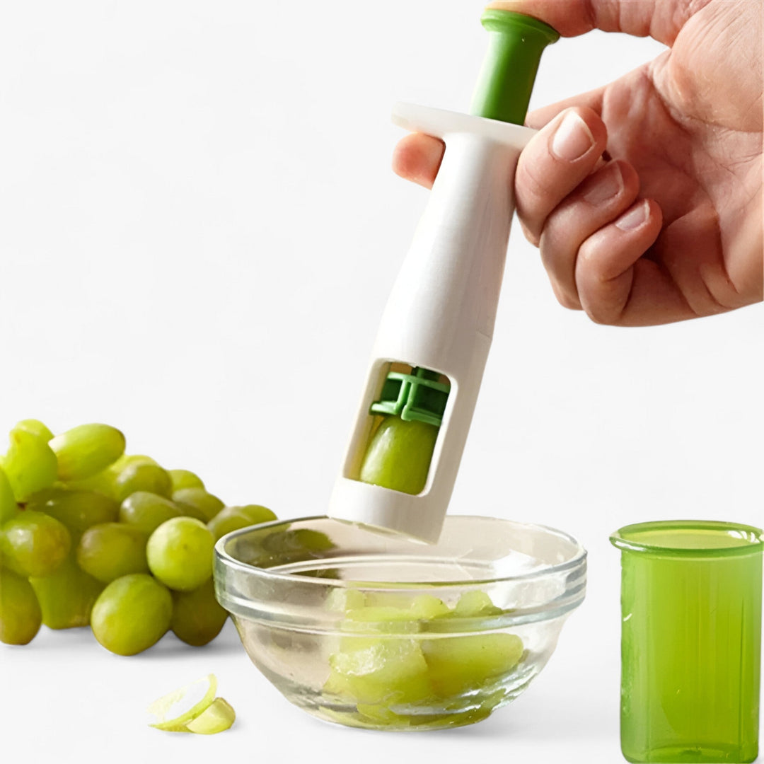 Tomato Slicer for Effortless Fruit Preparation - CherryMate-Nora Luxe