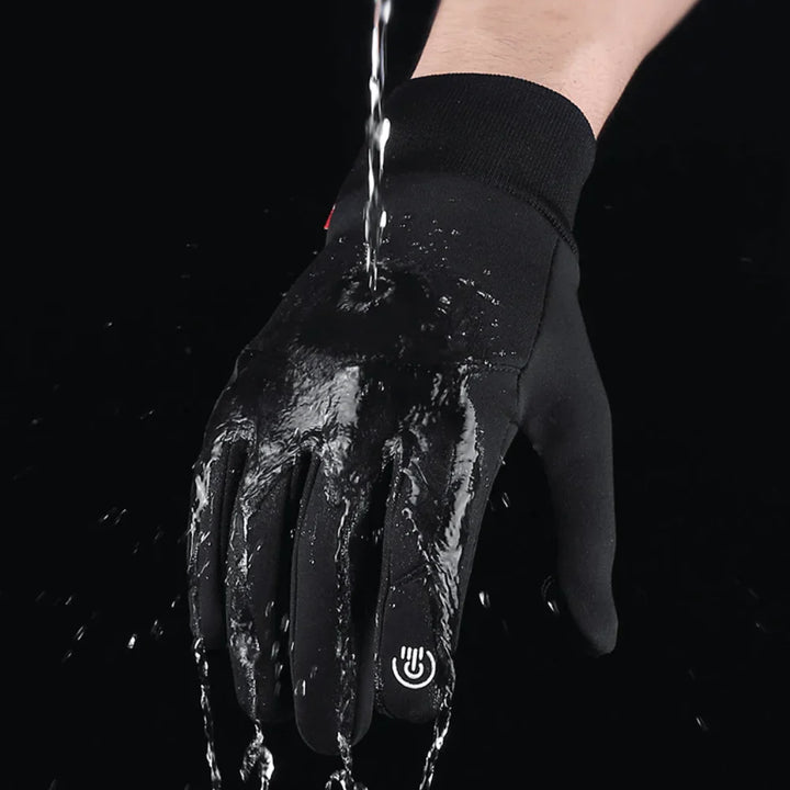 Touchscreen Winter Gloves - ThermaGuard-Black-M-Nora Luxe