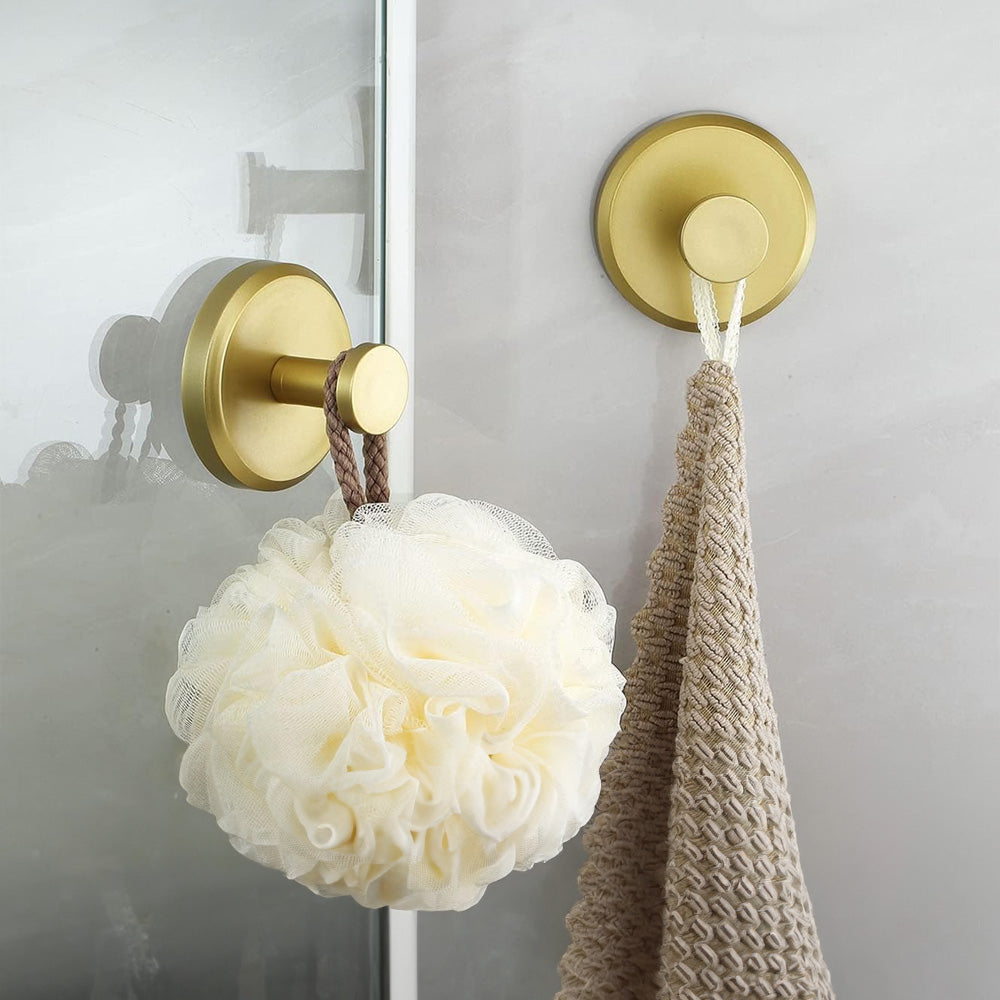Towel hooks - SuperHold-Black-Nora Luxe