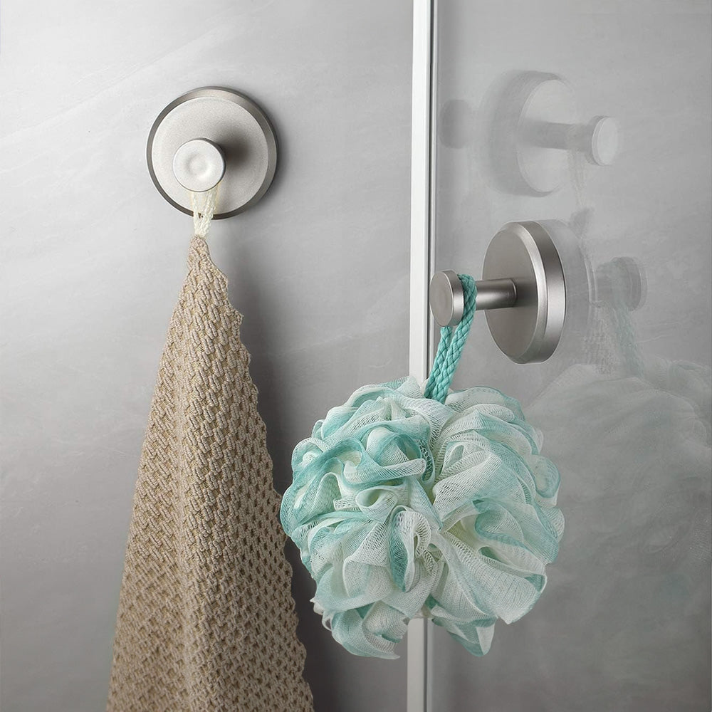 Towel hooks - SuperHold-Black-Nora Luxe