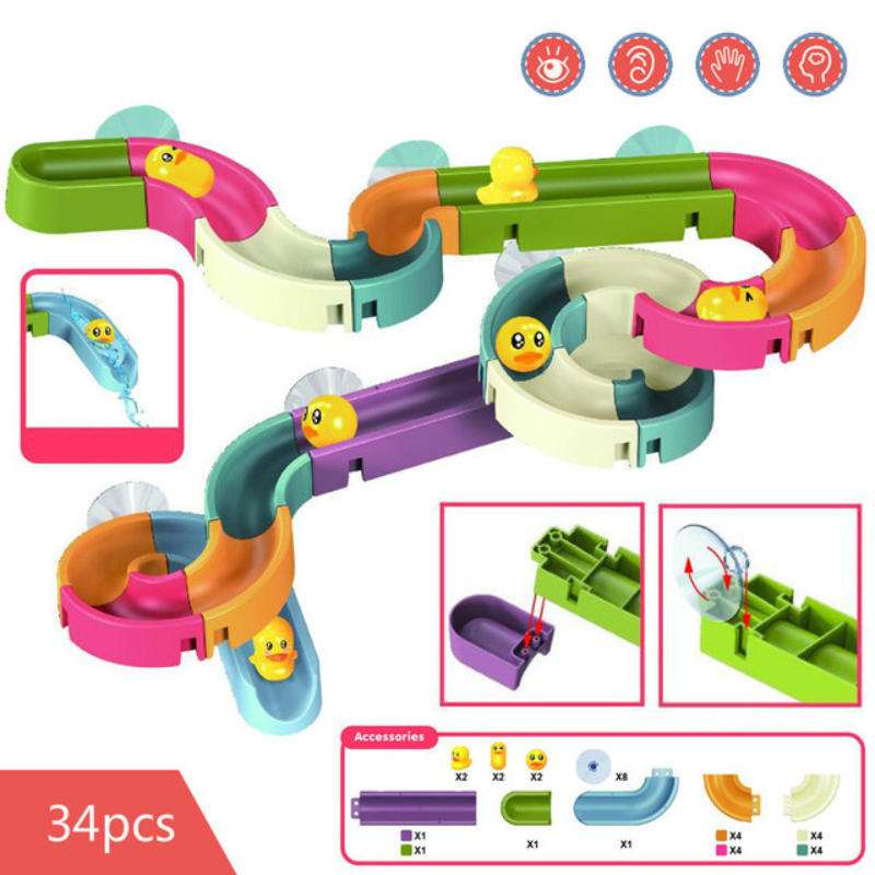 Toy Ducks Water Slide - DuckieAdventure-Nora Luxe