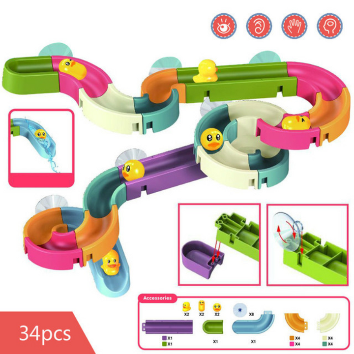 Toy Ducks Water Slide - DuckieAdventure-Nora Luxe