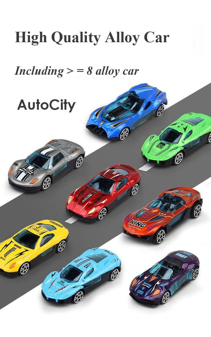 Toy Trailer with Cars - MegaTransporter-Nora Luxe