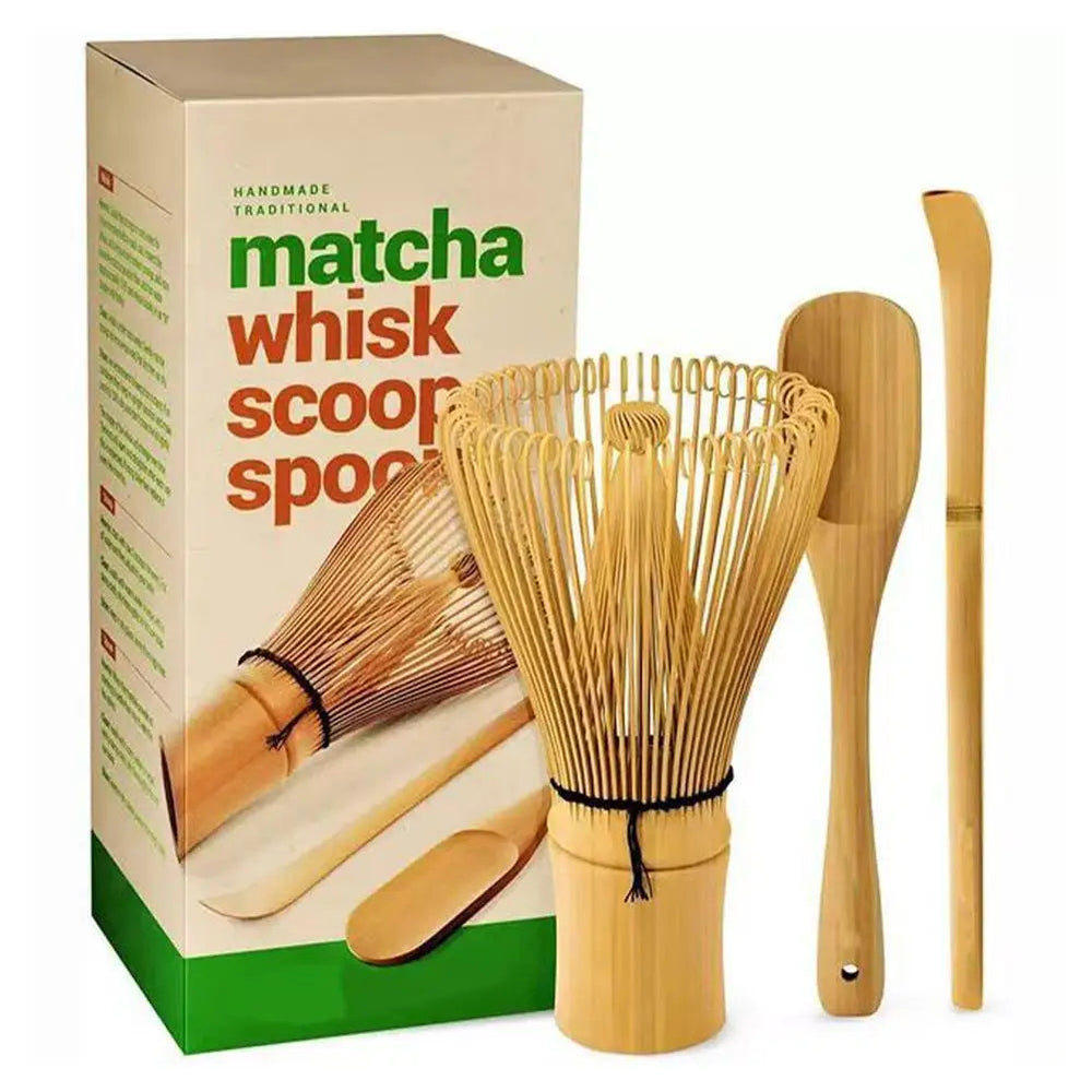 Traditional Matcha Set - Bamboo Whisk-Nora Luxe