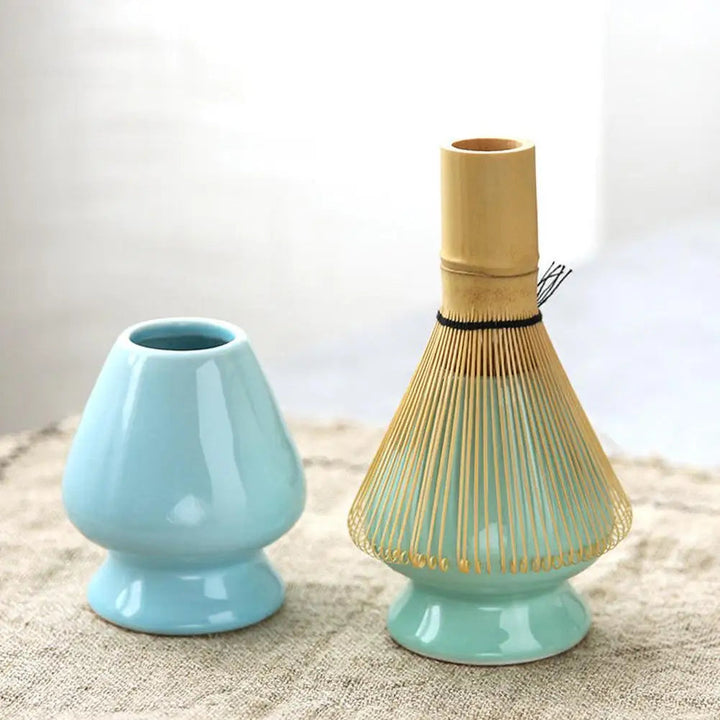 Traditional Matcha Set - Bamboo Whisk-Nora Luxe