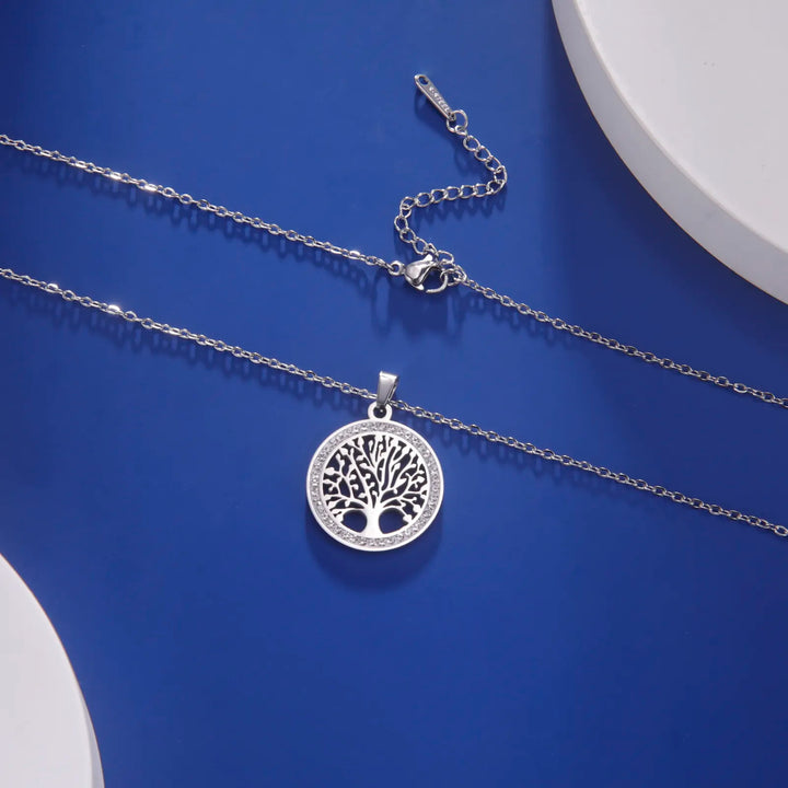 Tree of Life Pendant Necklace | Symbolic Jewellery for Women-Gold-Nora Luxe