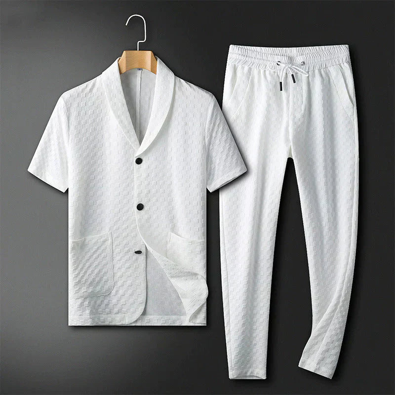 Trendy and comfortable business summer set for men – Timothy-White-S-The Livary