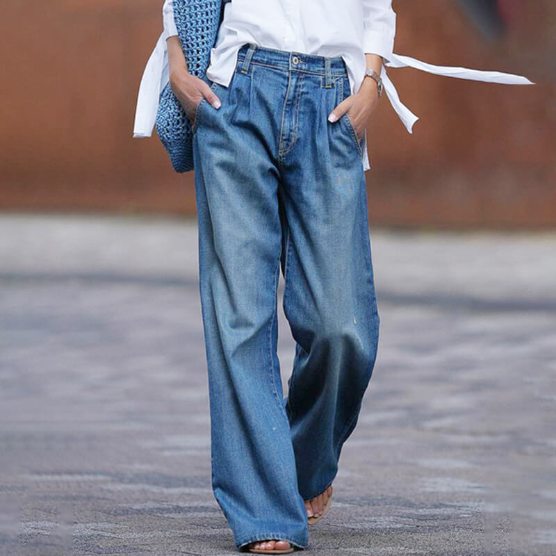 Trendy and Comfortable Jeans - Sophie-Blue-S-Nora Luxe