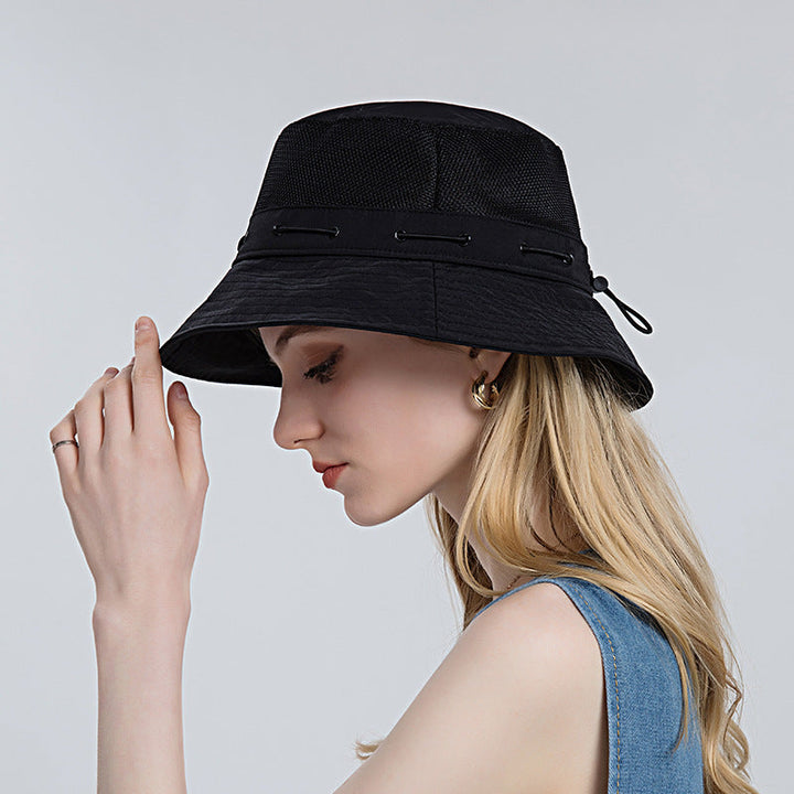 Trendy & breathable sun hat for any occasion – Vina-Black-The Livary