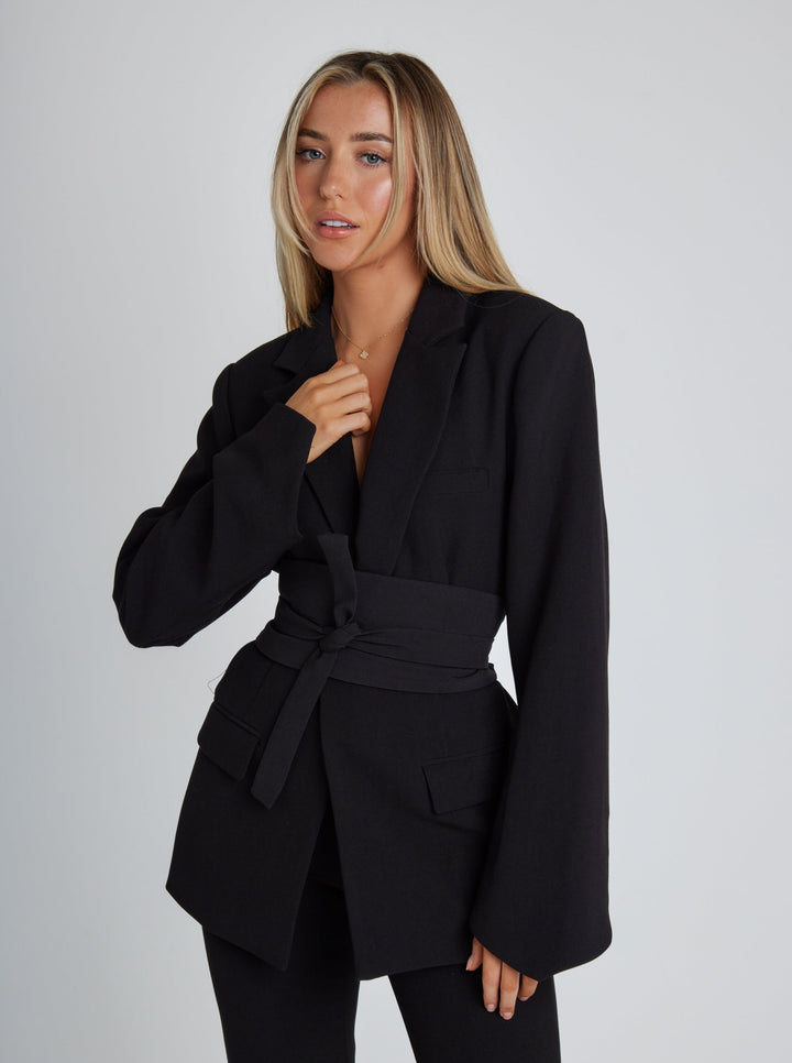 Trendy Ladies Blazer - Nora-Black-S-Nora Luxe