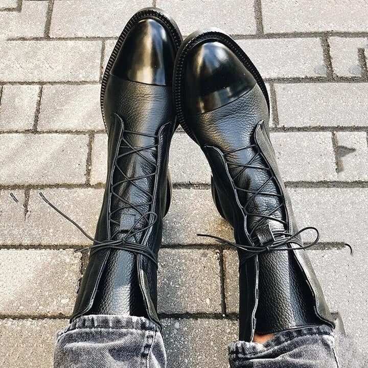 Trendy Ladies' Boots with Luxury Heel - Mila-Black-US 2.5 (8.66 in)-Nora Luxe