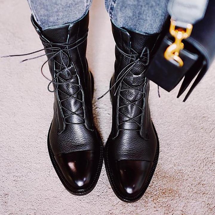 Trendy Ladies' Boots with Luxury Heel - Mila-Black-US 2.5 (8.66 in)-Nora Luxe