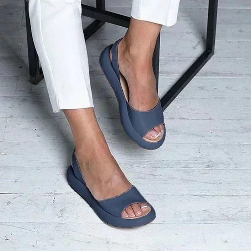 Trendy Ladies Sandals – Zivah-Blue-3-State of Style