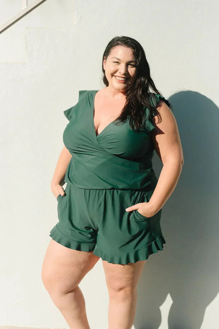 Trendy Ladies' Swimsuit – Nina-Green-XS-State of Style