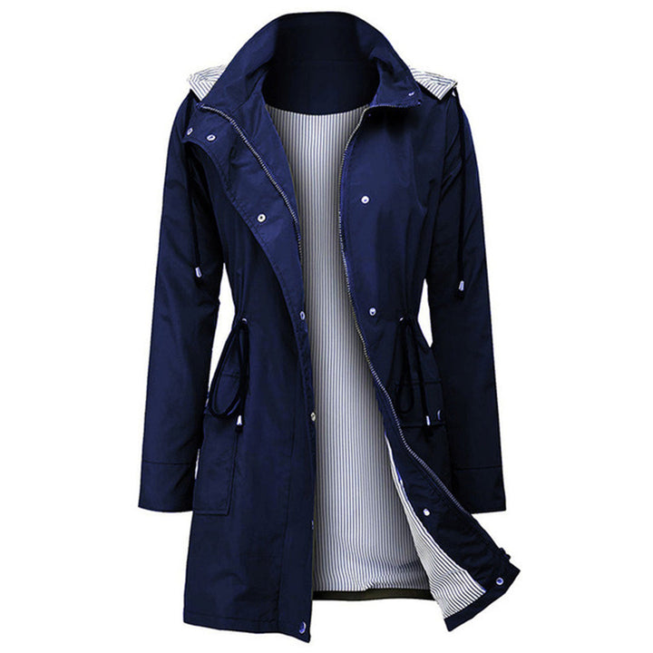 Trendy Ladies Windbreaker - Viviane-Blue-S-Nora Luxe