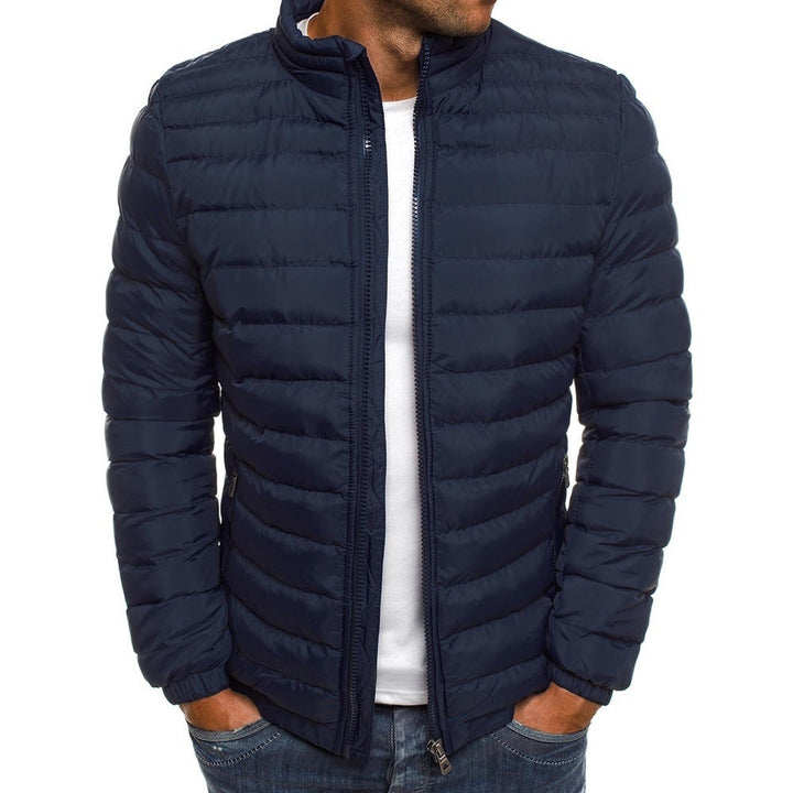 Trendy Luxe Men's Down Jacket - Xander-Black-S-Nora Luxe