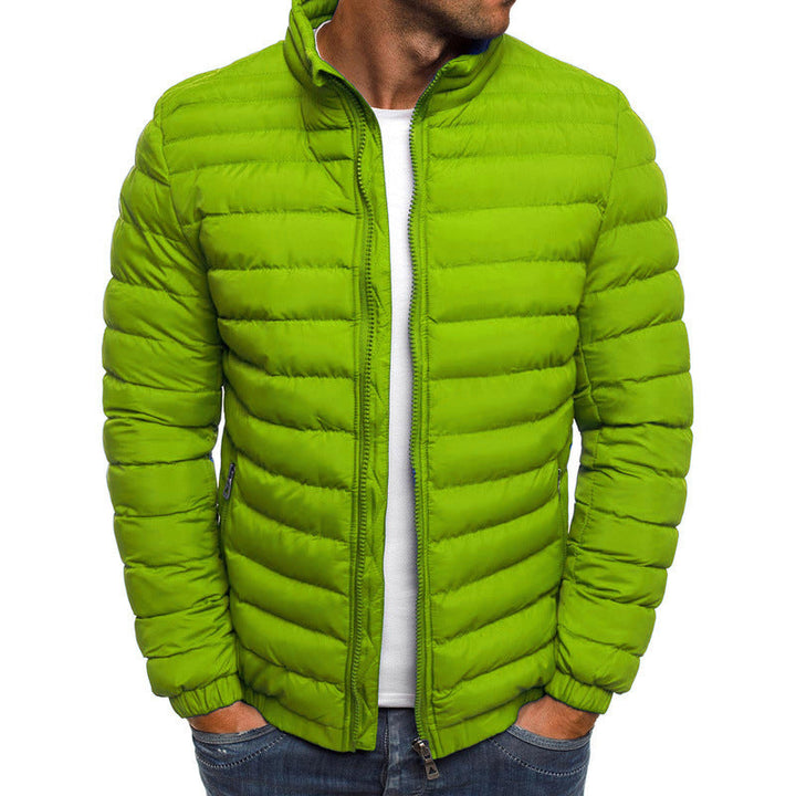 Trendy Luxe Men's Down Jacket - Xander-Green-S-Nora Luxe