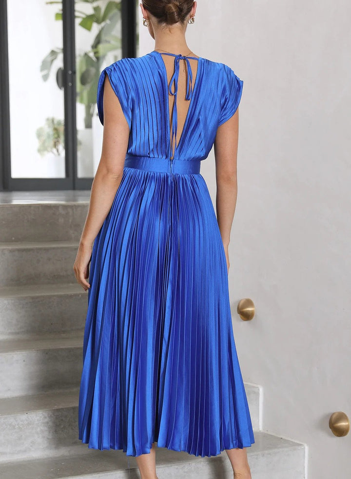 Trendy Maxi Dress - Elara-Green-XS-Nora Luxe