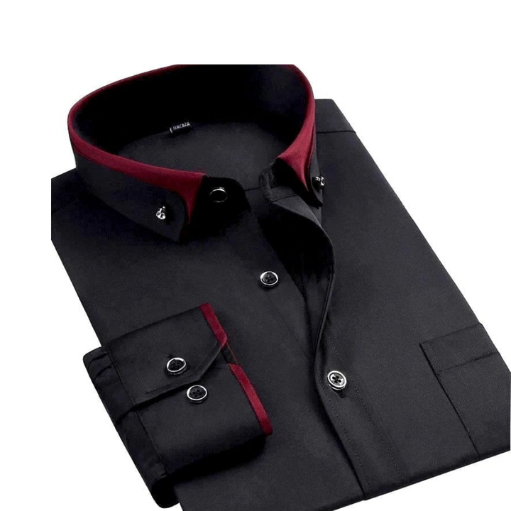Trendy Men's Shirt - Victor-Black-XS-Nora Luxe