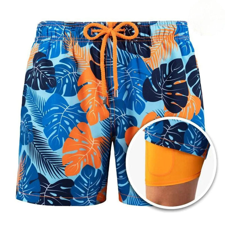 Trendy Men's Swimming Shorts with Print – Julien-Tropical-S-State of Style