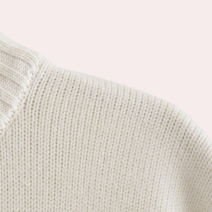 Trendy Oversized Striped Women's Sweater - Sophie-XS-Nora Luxe