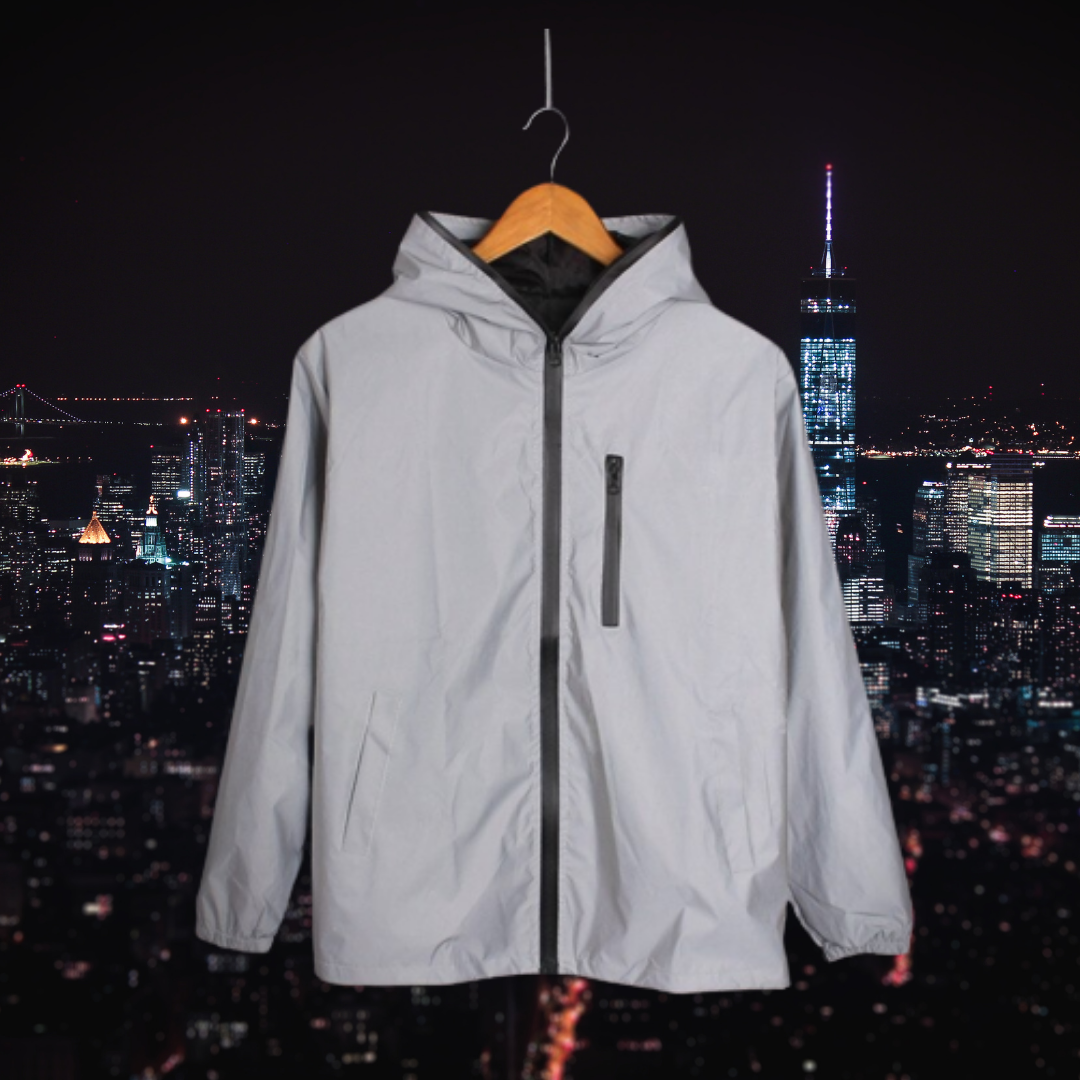 Trendy Reflective Women's Coat Jacket with 3M Effect – Leona-S-Nora Luxe