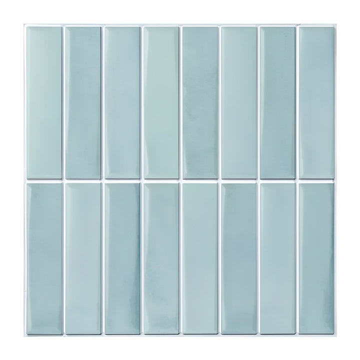 Trendy Self-Adhesive Wall Panels - PeelLux-Light blue-Nora Luxe
