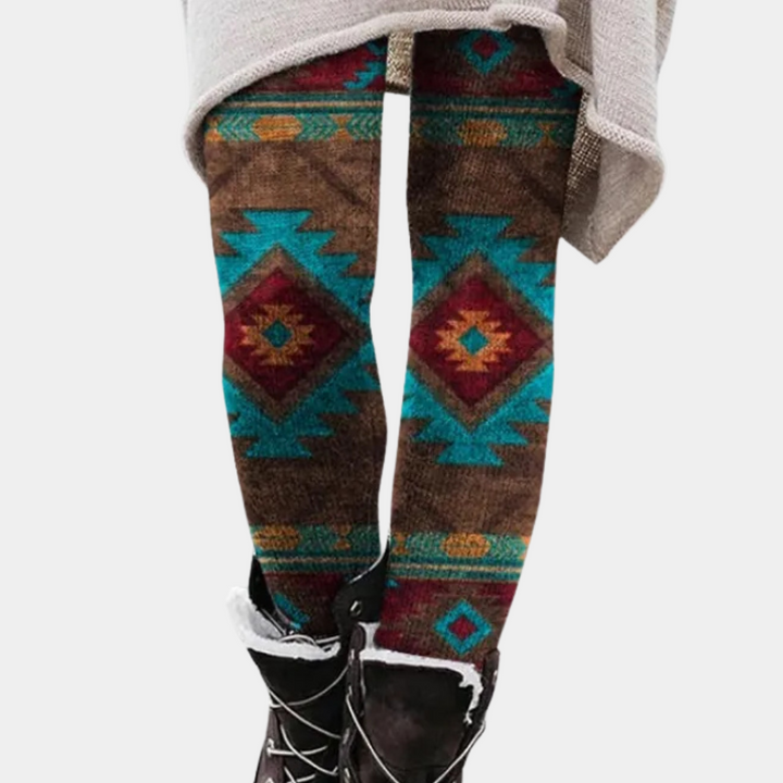 Trendy Stretch Women's Leggings - Kelsey-Blue-XS-Nora Luxe